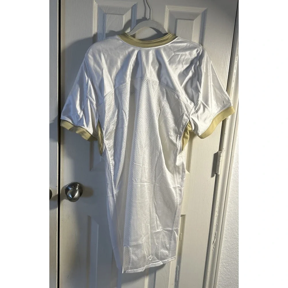Nike Vapor Pro Vented Football Jersey Cowboy Style White/Gold Size‎ L NWT